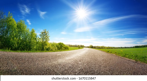 486,755 Sunny day road Images, Stock Photos & Vectors | Shutterstock