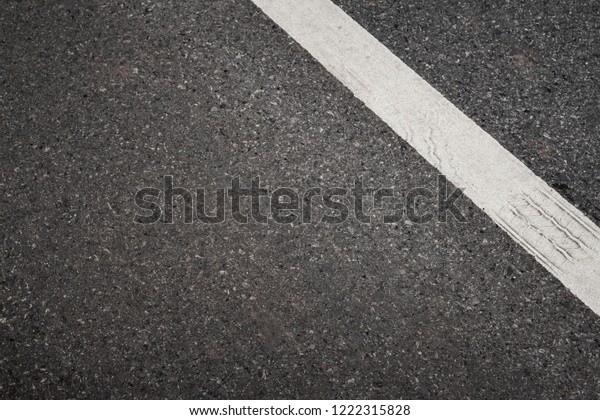 Asphalt Road Texture Background White Guidelines Stock Photo 1222315828 ...