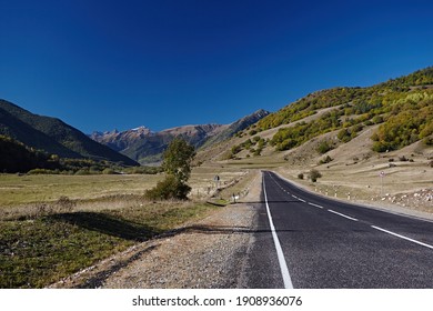 Asphalt Road White Markings On Background Stock Photo 1908936076 ...