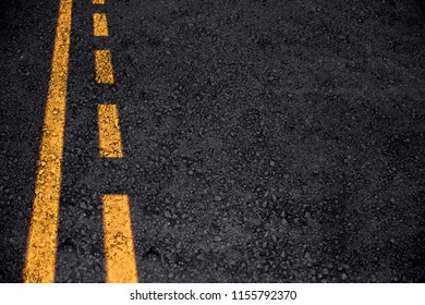 free asphalt texture yellow line