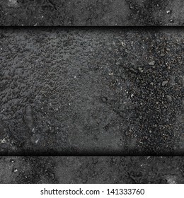 Asphalt Wet Road Texture Background Street Water Black Surface Construction