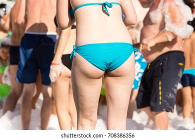 Nice Serbian ass on the beach
