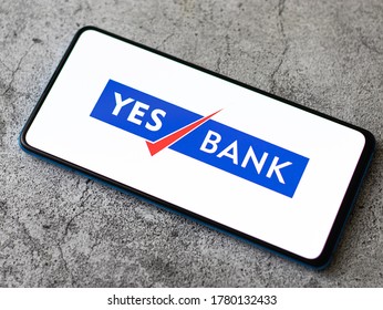 Assam, India - July 18, 2020 : Yes Bank A Most Controversial Bank In India.