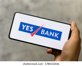 Assam, India - July 18, 2020 : Yes Bank A Most Controversial Bank In India.