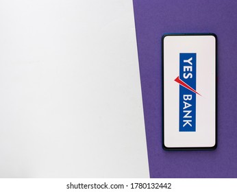 Assam, India - July 18, 2020 : Yes Bank A Most Controversial Bank In India.