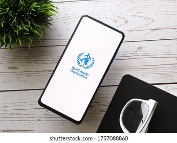 Assam, India - June 15, 2020 : World Health Organisation Logo Stock Image.