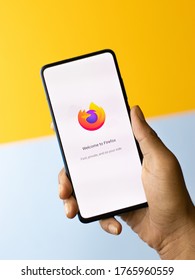 Assam, India - June 25, 2020 : Firefox A Safe Browser App.