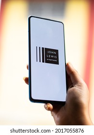 Assam, India - May 18, 2021 : John Lewis And Partners Logo On Phone Screen Stock Image.