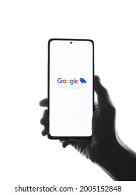 Assam, India - May 29, 2021 : Google Merchant Center Logo On Phone Screen Stock Image.