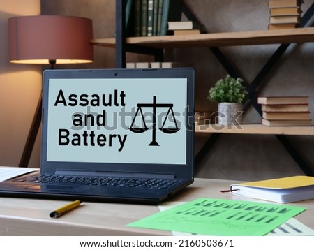 Assault and Battery are shown using a text