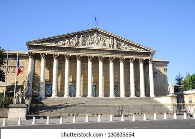 Assemblee Nationale (Palais Bourbon) - The French Parliament.