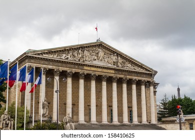 Assemblee Nationale (Palais Bourbon) - The French Parliament.