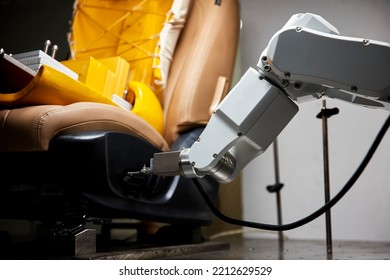 Assembly Line For Car Seat Production And Installation