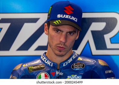 ASSEN, NETHERLANDS - JUNE 25, 2021: Spanish Suzuki Rider Joan Mir At 2021 Motul MotoGP Of Netherlands