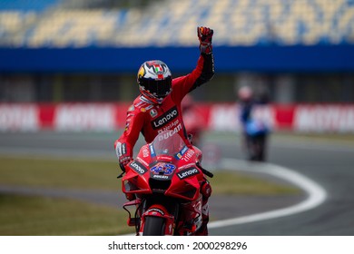 ASSEN, NETHERLANDS - JUNE 25, 2021: Australian Ducati rider Jack Miller at 2021 Motul MotoGP of Netherlands
