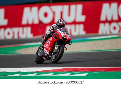 ASSEN, NETHERLANDS - JUNE 25, 2021: French Ducati Rider Johann Zarco At 2021 Motul MotoGP Of Netherlands