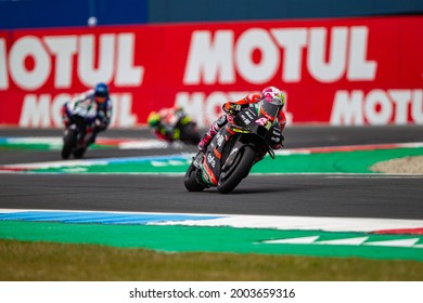 ASSEN, NETHERLANDS - JUNE 25, 2021: Spanish Aprilia Rider Aleix Espargaro At 2021 Motul MotoGP Of Netherlands