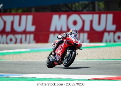 ASSEN, NETHERLANDS - JUNE 27, 2021: French Ducati Rider Johann Zarco At 2021 Motul MotoGP Of Netherlands