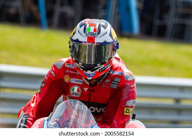 ASSEN, NETHERLANDS - JUNE 27, 2021: Australian Ducati Rider Jack Miller At 2021 Motul MotoGP Of Netherlands