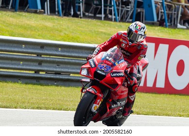 ASSEN, NETHERLANDS - JUNE 27, 2021: Australian Ducati Rider Jack Miller At 2021 Motul MotoGP Of Netherlands