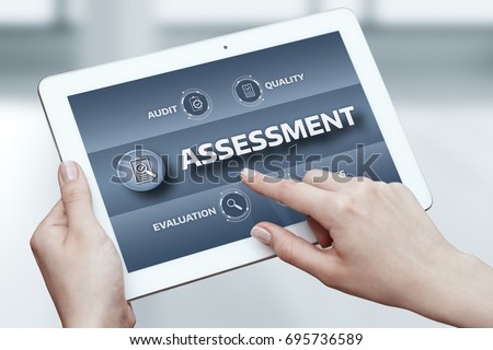 Assessment Analysis Evaluation Measure Business Analytics Technology concept.