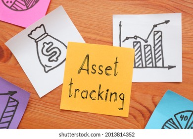 Asset Tracking Is Shown On A Business Photo Using The Text