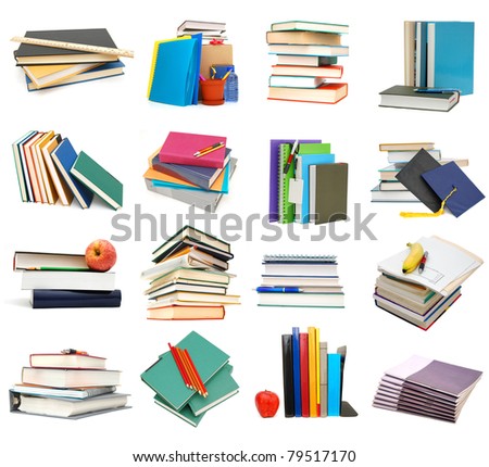 Assignment school books collage