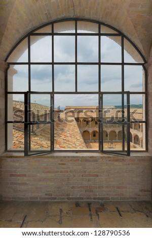 Similar – view from the window