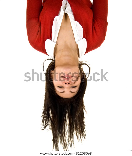 Associated Suspended By Feet Girl Stock Photo (Edit Now) 81208069