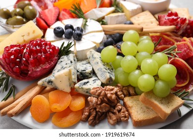 Assorted appetizers served on table, closeup view - Powered by Shutterstock