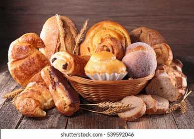 Assorted Bread And Pastry