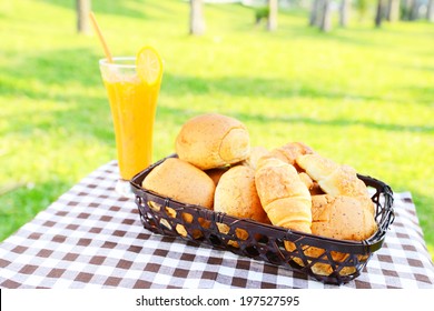 Assorted breads