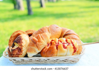 Assorted breads