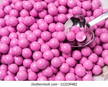 Assorted Candies In A Candy Buffet