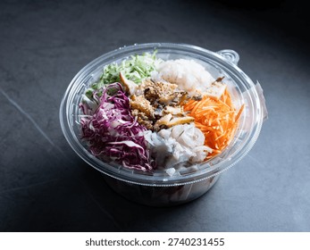 Assorted Cold Raw Fish Soup
