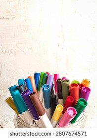 Assorted Colored Marker Pens for School, Office and Creative Projects