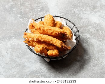 Assorted Deep-fried Dish in a bowl