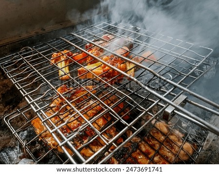 Similar – Foto Bild BBQ Lebensmittel Fleisch