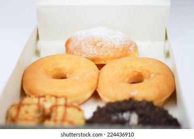 Assorted donut in box