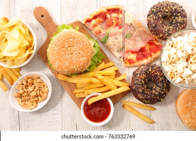 Assorted Fast Food,junk Food