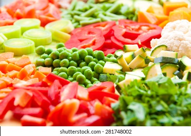 Assorted Fresh Cut Vegetables