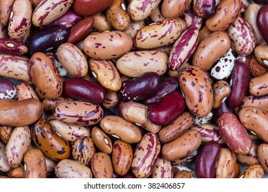 assorted kidney beans closeup