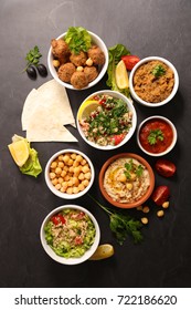 Assorted Lebanese Food