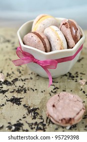 Assorted macarons