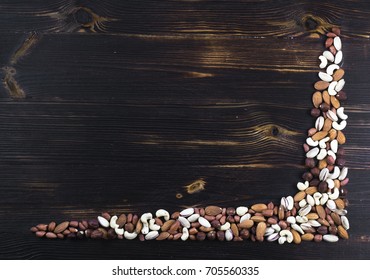 Assorted nuts, close-up view