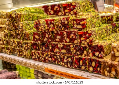 Assorted Turkish Delight Bars Sugar Coated Stock Photo (Edit Now ...