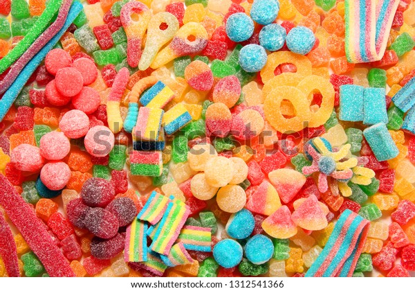 Assorted Variety Sour Candies Includes Extreme Stock Photo (Edit Now ...