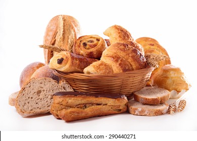 Assortement Of Bread And Pastry