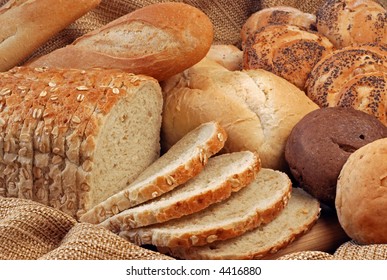 assortment of baked bread - Powered by Shutterstock