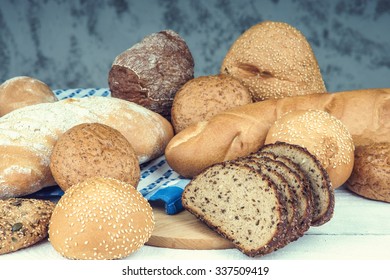 Assortment of bread